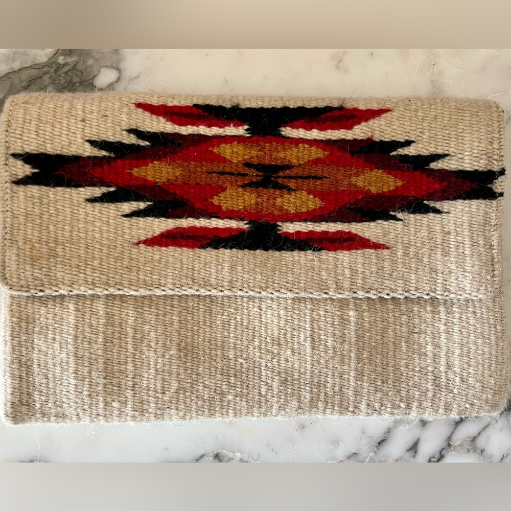 Wool purse pouch